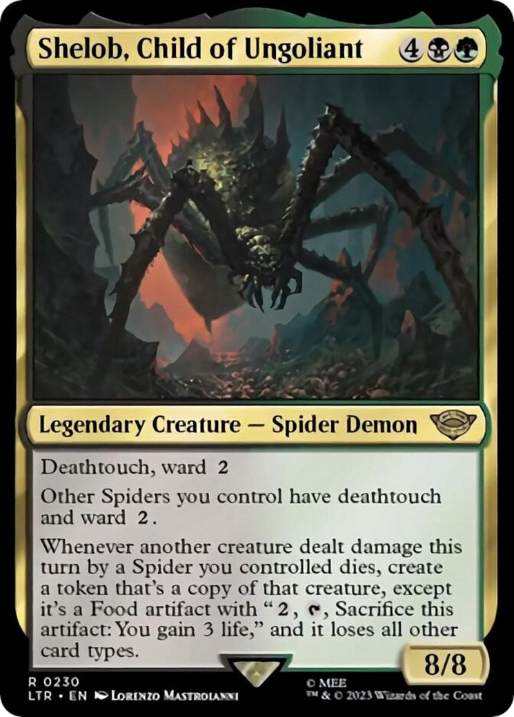 Image for Shelob, Child of Ungoliant (230) [Universes Beyond: The Lord of the Rings: Tales of Middle-earth] - Magic: The Gathering