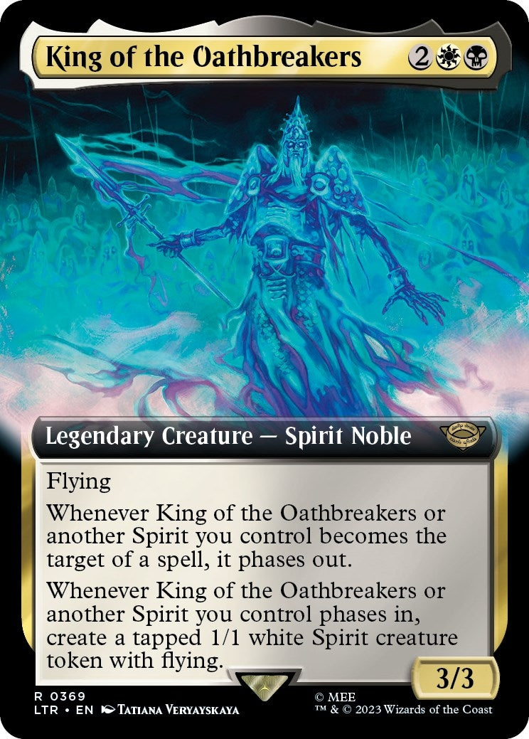 Image for King of the Oathbreakers (Extended Art) (369) [Universes Beyond: The Lord of the Rings: Tales of Middle-earth] - Magic: The Gathering