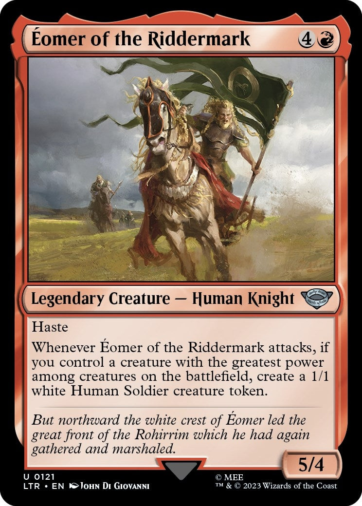 Image for Eomer of the Riddermark (121) [Universes Beyond: The Lord of the Rings: Tales of Middle-earth] - Magic: The Gathering