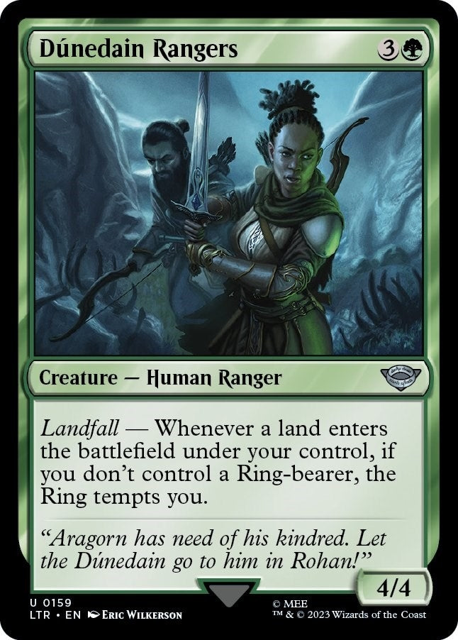 Image for Dunedain Rangers (159) [Universes Beyond: The Lord of the Rings: Tales of Middle-earth] - Magic: The Gathering
