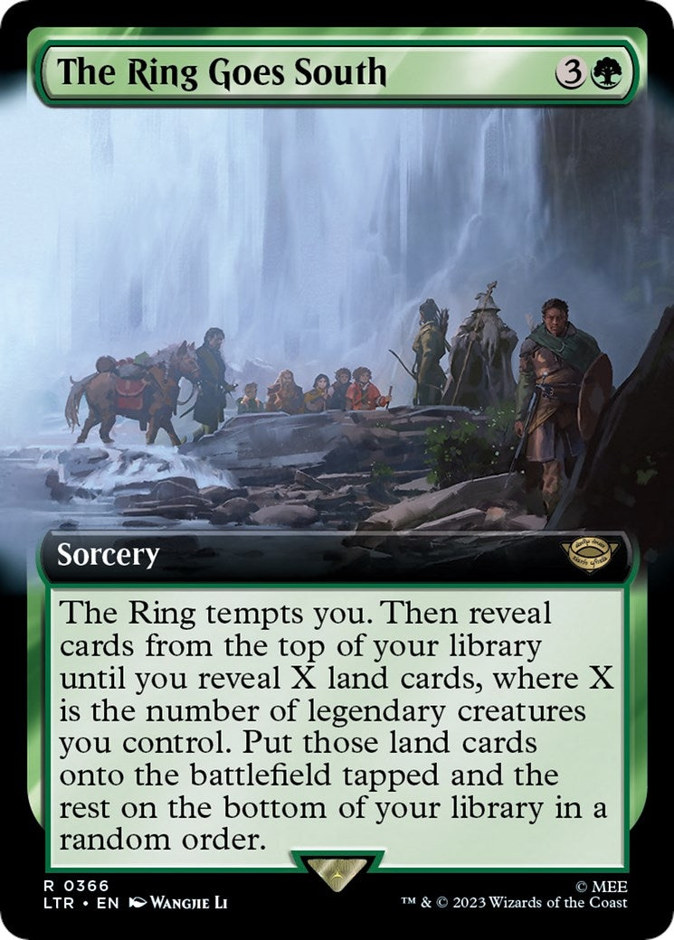 Image for The Ring Goes South (Extended Art) (366) [Universes Beyond: The Lord of the Rings: Tales of Middle-earth] - Magic: The Gathering