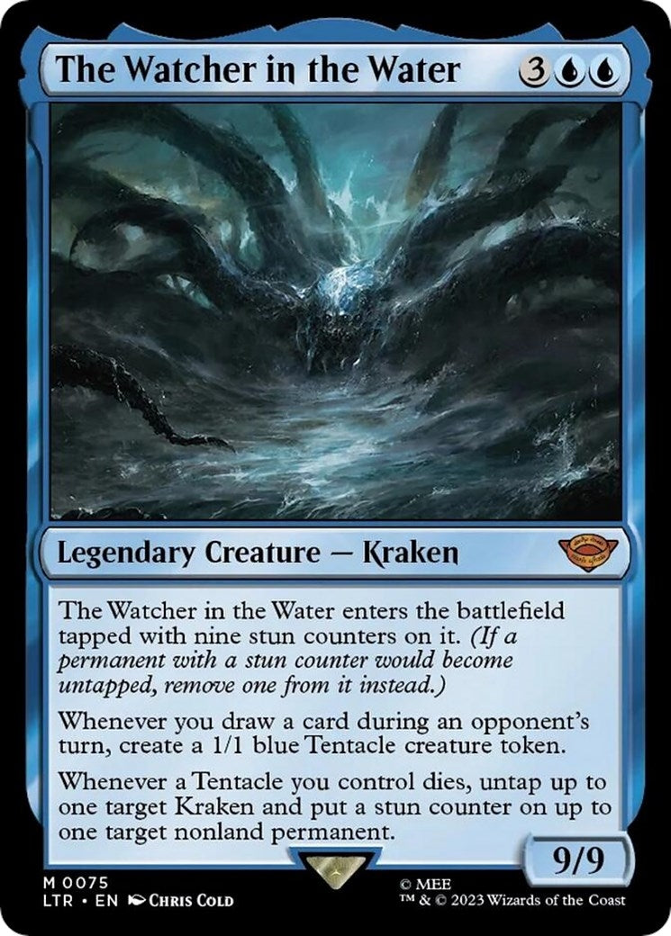 Image for The Watcher in the Water (75) [Universes Beyond: The Lord of the Rings: Tales of Middle-earth] - Magic: The Gathering