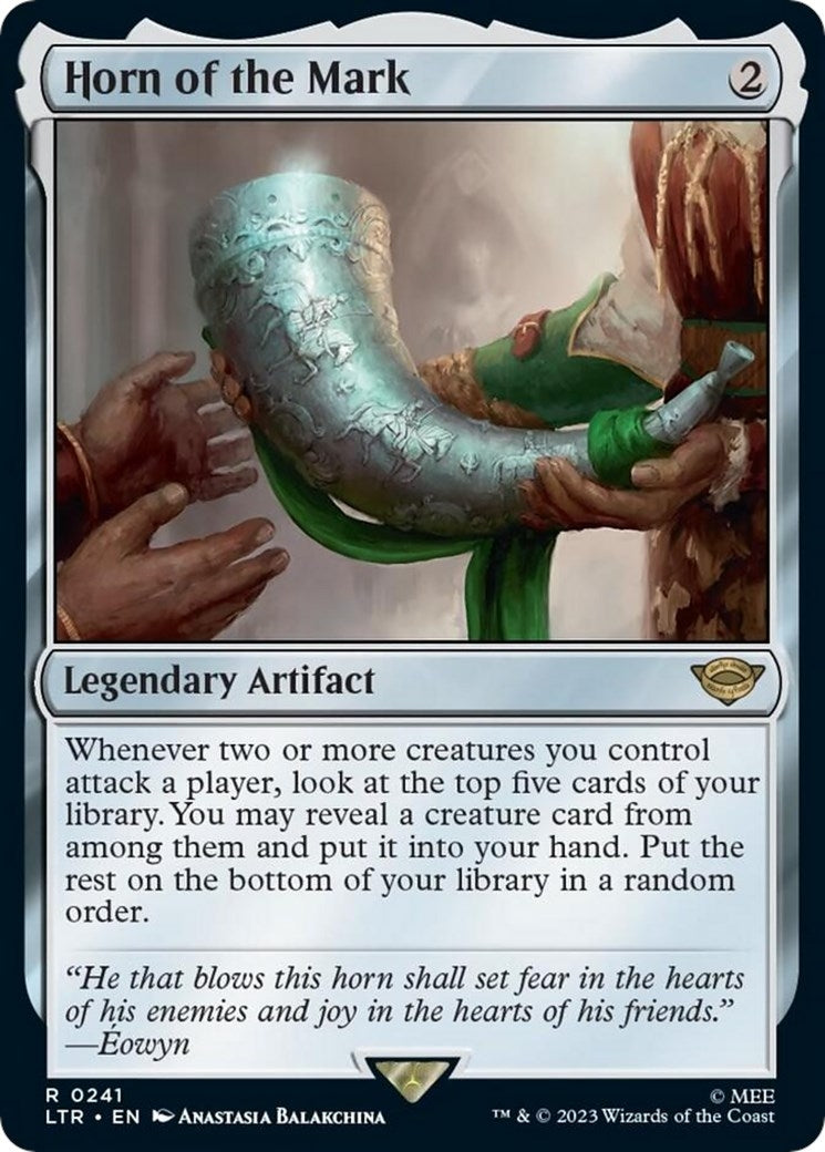 Image for Horn of the Mark (241) [Universes Beyond: The Lord of the Rings: Tales of Middle-earth] - Magic: The Gathering