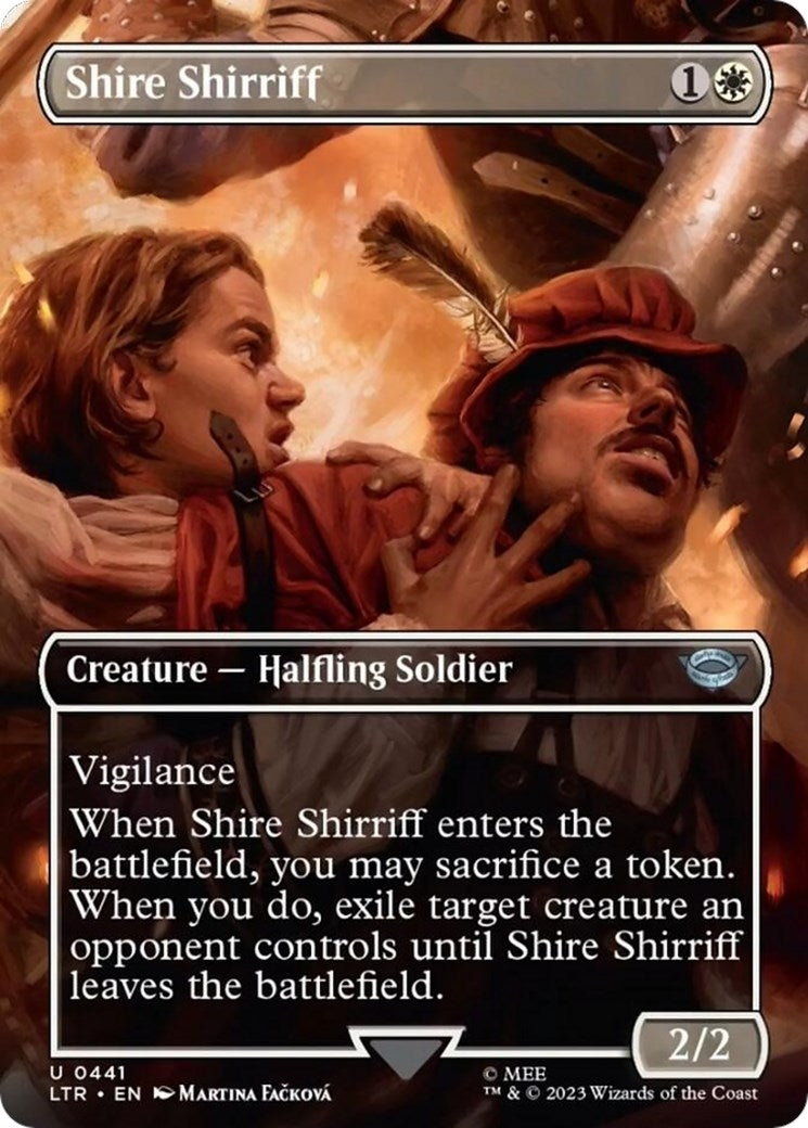 Image for Shire Shirriff (Borderless) (441) [Universes Beyond: The Lord of the Rings: Tales of Middle-earth] - Magic: The Gathering