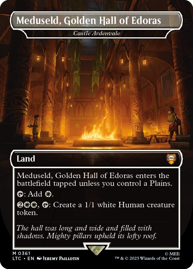 Image for Meduseld, Golden Hall of Edoras - Castle Ardenvale (361) [The Lord of the Rings: Tales of Middle-earth] - Magic: The Gathering