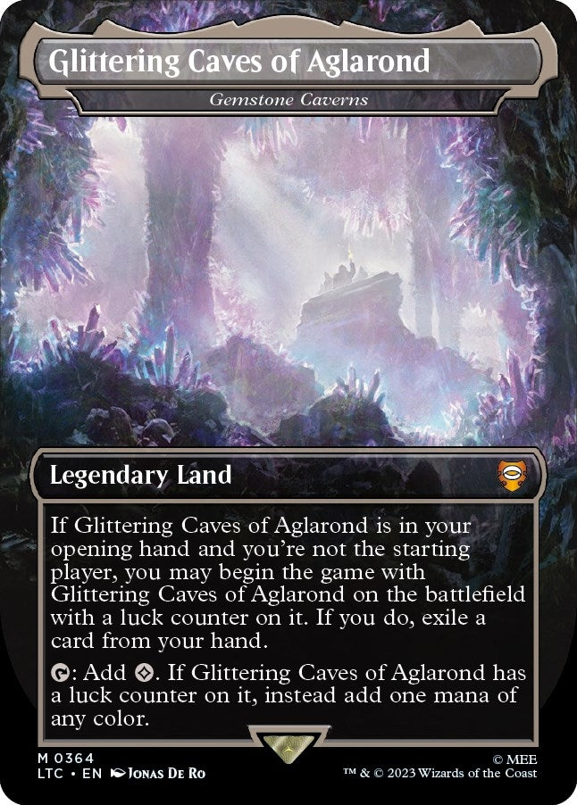 Image for Glittering Caves of Aglarond - Gemstone Caverns (364) [The Lord of the Rings: Tales of Middle-earth] - Magic: The Gathering