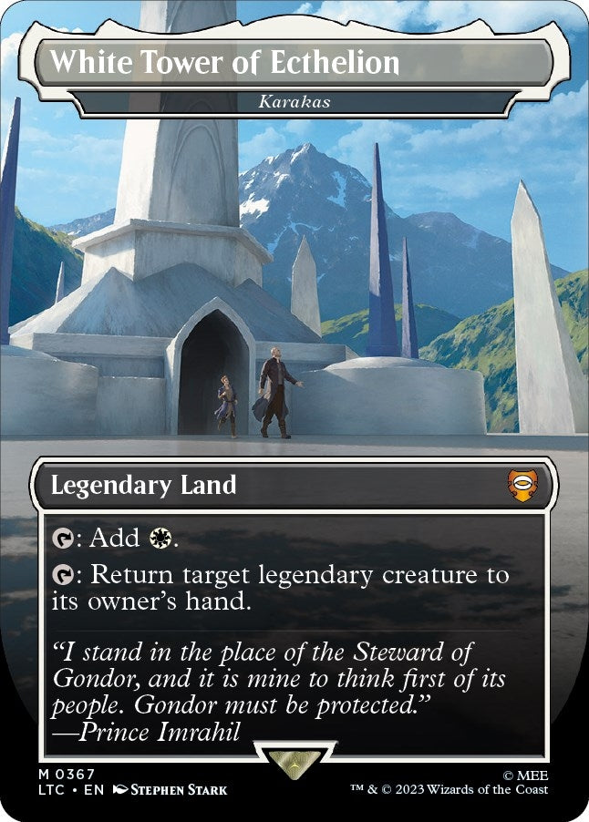 Image for White Tower of Ecthelion - Karakas (367) [The Lord of the Rings: Tales of Middle-earth] - Magic: The Gathering