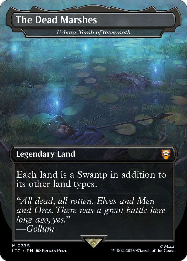 The Dead Marshes - Urborg, Tomb of Yawgmoth (375) [Commander: The Lord of the Rings: Tales of Middle-earth]