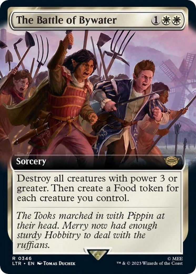 Image for The Battle of Bywater (Extended Art) (346) [Universes Beyond: The Lord of the Rings: Tales of Middle-earth] - Magic: The Gathering