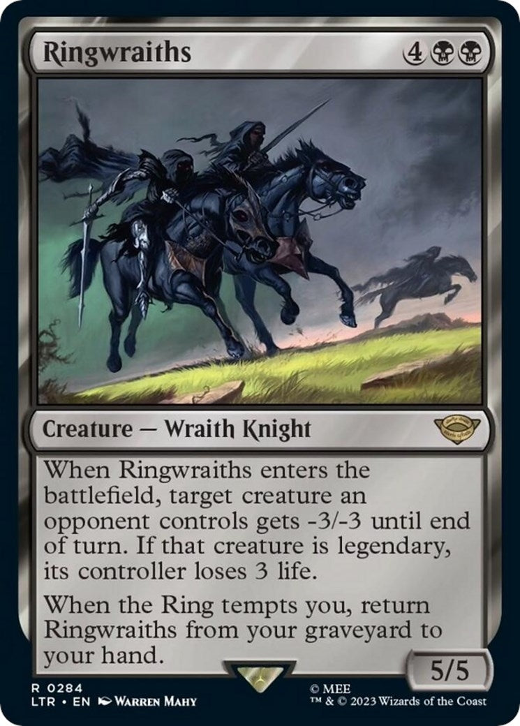 Image for Ringwraiths (284) [Universes Beyond: The Lord of the Rings: Tales of Middle-earth] - Magic: The Gathering
