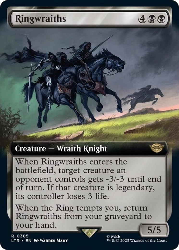 Image for Ringwraiths (Extended Art) (385) [Universes Beyond: The Lord of the Rings: Tales of Middle-earth] - Magic: The Gathering
