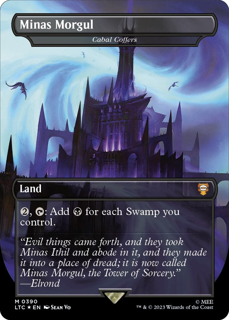 Image for Minas Morgul - Cabal Coffers (Surge Foil) (390) [The Lord of the Rings: Tales of Middle-earth] - Magic: The Gathering