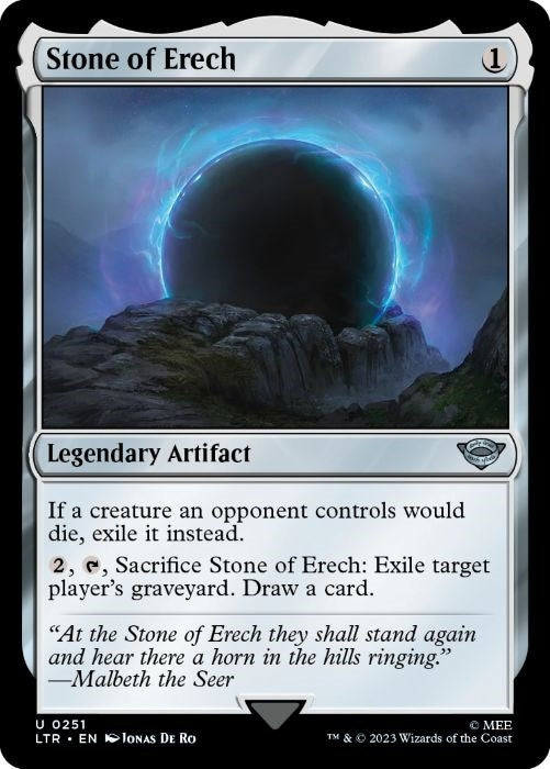 Image for Stone of Erech (251) [Universes Beyond: The Lord of the Rings: Tales of Middle-earth] - Magic: The Gathering
