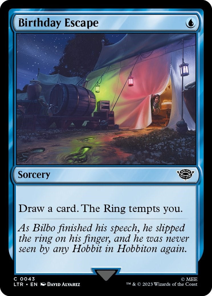 Image for Birthday Escape (43) [Universes Beyond: The Lord of the Rings: Tales of Middle-earth] - Magic: The Gathering