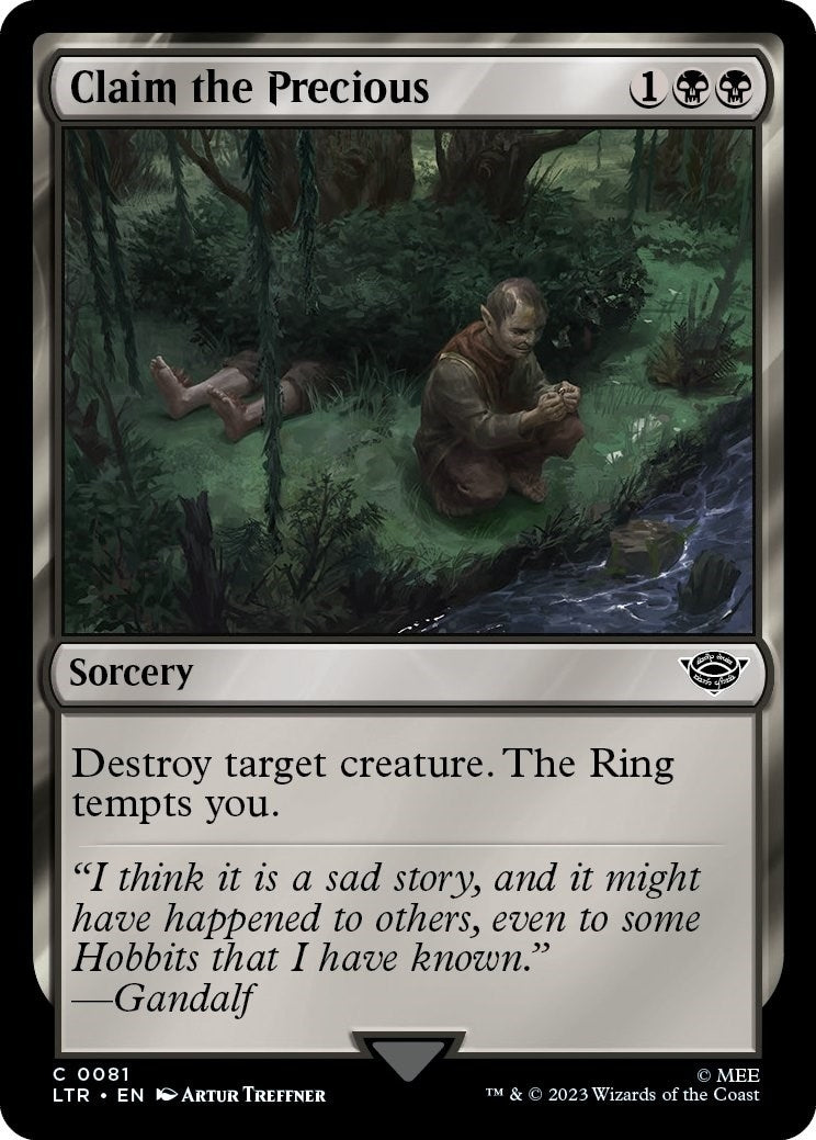Image for Claim the Precious (81) [Universes Beyond: The Lord of the Rings: Tales of Middle-earth] - Magic: The Gathering