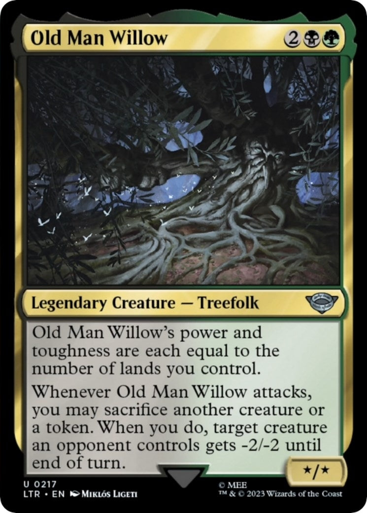 Image for Old Man Willow (217) [Universes Beyond: The Lord of the Rings: Tales of Middle-earth] - Magic: The Gathering