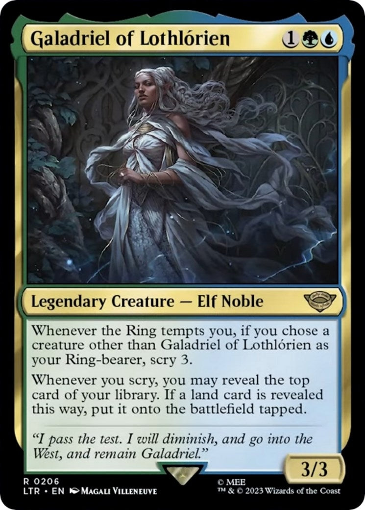 Image for Galadriel of Lothlorien (206) [Universes Beyond: The Lord of the Rings: Tales of Middle-earth] - Magic: The Gathering