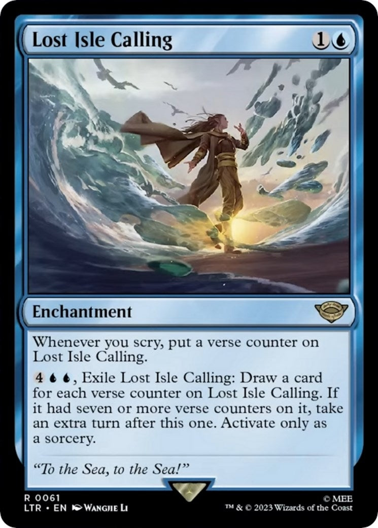 Image for Lost Isle Calling (61) [Universes Beyond: The Lord of the Rings: Tales of Middle-earth] - Magic: The Gathering