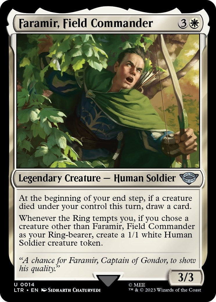 Image for Faramir, Field Commander (14) [Universes Beyond: The Lord of the Rings: Tales of Middle-earth] - Magic: The Gathering