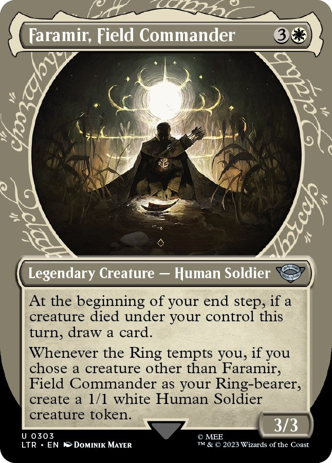 Image for Faramir, Field Commander (Showcase) (303) [Universes Beyond: The Lord of the Rings: Tales of Middle-earth] - Magic: The Gathering