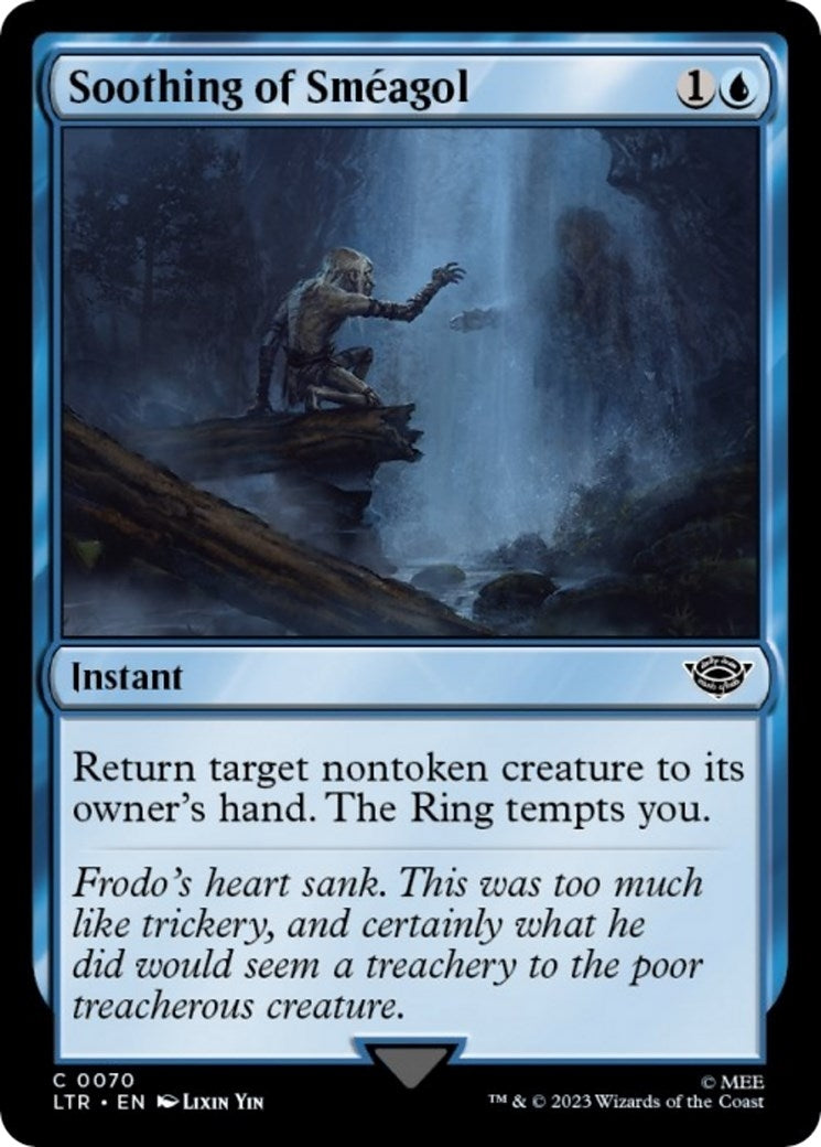 Image for Soothing of Smeagol (70) [Universes Beyond: The Lord of the Rings: Tales of Middle-earth] - Magic: The Gathering