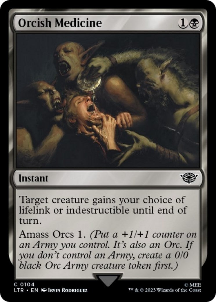 Image for Orcish Medicine (104) [Universes Beyond: The Lord of the Rings: Tales of Middle-earth] - Magic: The Gathering