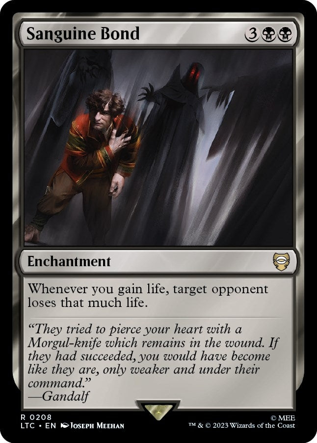 Image for Sanguine Bond (208) [The Lord of the Rings: Tales of Middle-earth] - Magic: The Gathering