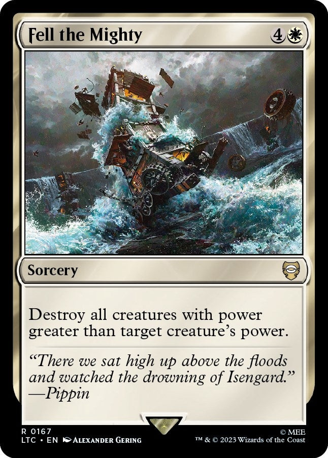 Image for Fell the Mighty (167) [The Lord of the Rings: Tales of Middle-earth] - Magic: The Gathering