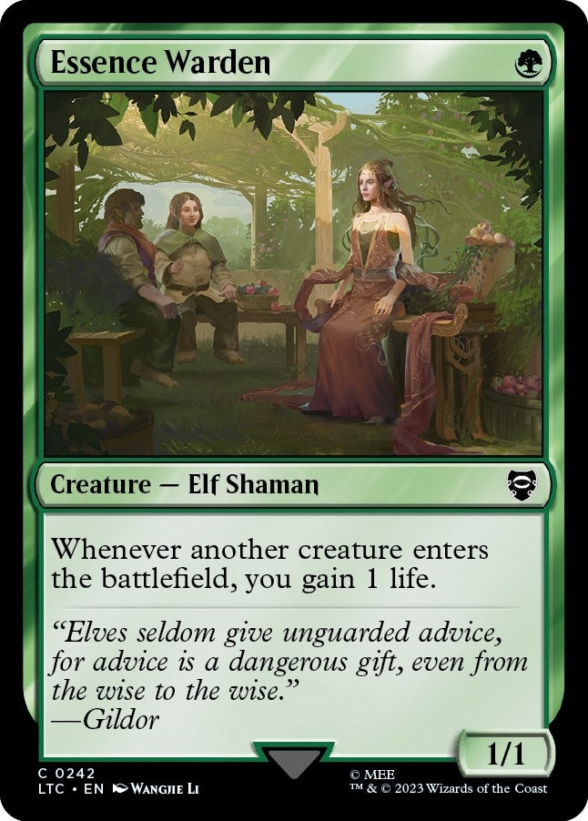 Image for Essence Warden (242) [The Lord of the Rings: Tales of Middle-earth] - Magic: The Gathering
