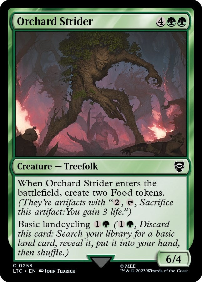 Image for Orchard Strider (253) [The Lord of the Rings: Tales of Middle-earth] - Magic: The Gathering