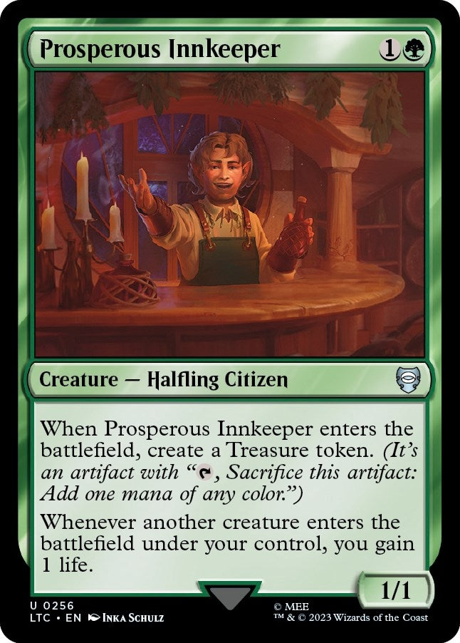 Image for Prosperous Innkeeper (256) [The Lord of the Rings: Tales of Middle-earth] - Magic: The Gathering