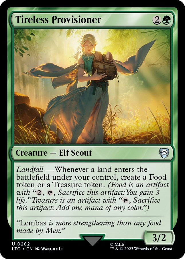 Image for Tireless Provisioner (262) [The Lord of the Rings: Tales of Middle-earth] - Magic: The Gathering