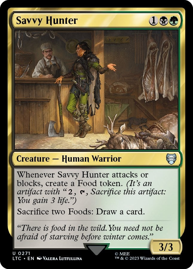 Image for Savvy Hunter (271) [The Lord of the Rings: Tales of Middle-earth] - Magic: The Gathering