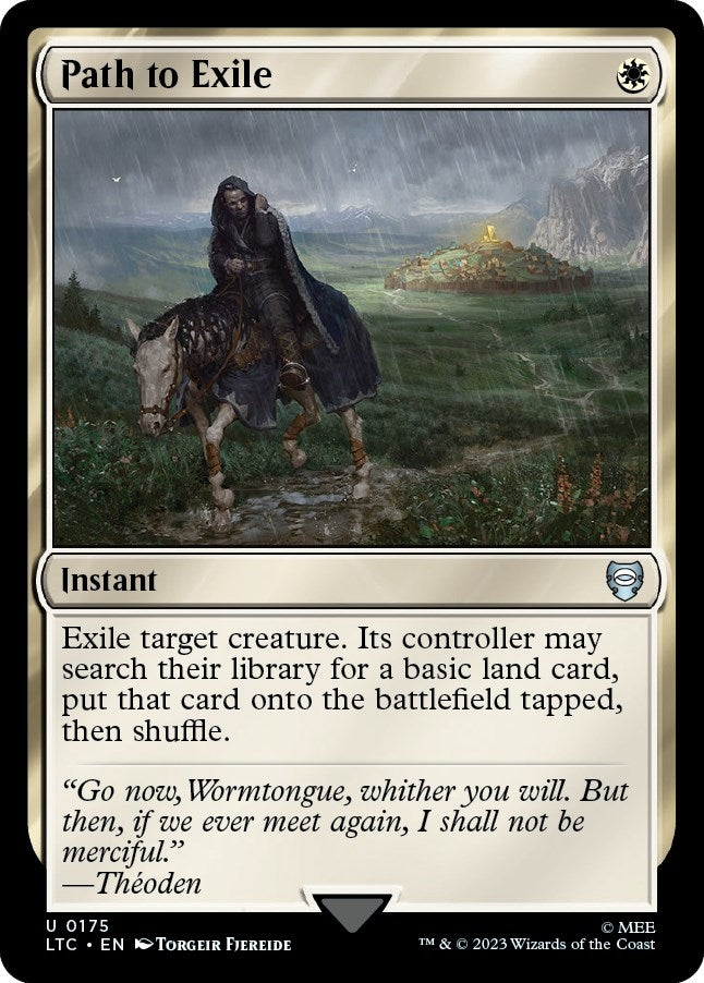 Image for Path to Exile (175) [The Lord of the Rings: Tales of Middle-earth] - Magic: The Gathering
