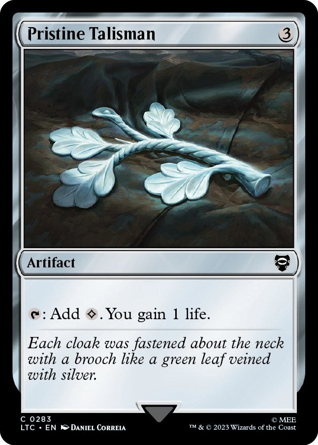 Image for Pristine Talisman (283) [The Lord of the Rings: Tales of Middle-earth] - Magic: The Gathering