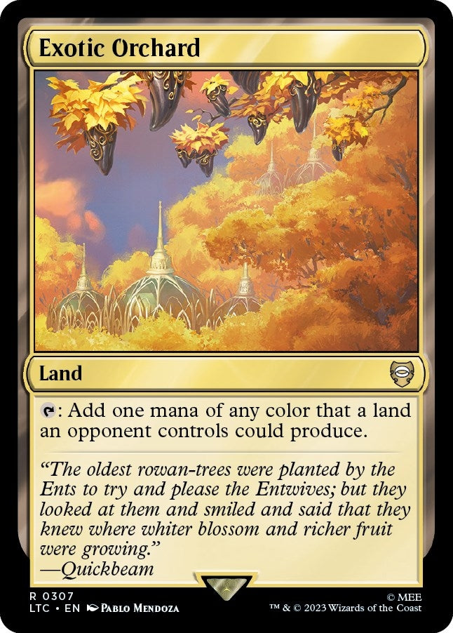 Image for Exotic Orchard (307) [The Lord of the Rings: Tales of Middle-earth] - Magic: The Gathering