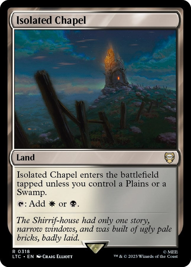 Image for Isolated Chapel (318) [The Lord of the Rings: Tales of Middle-earth] - Magic: The Gathering