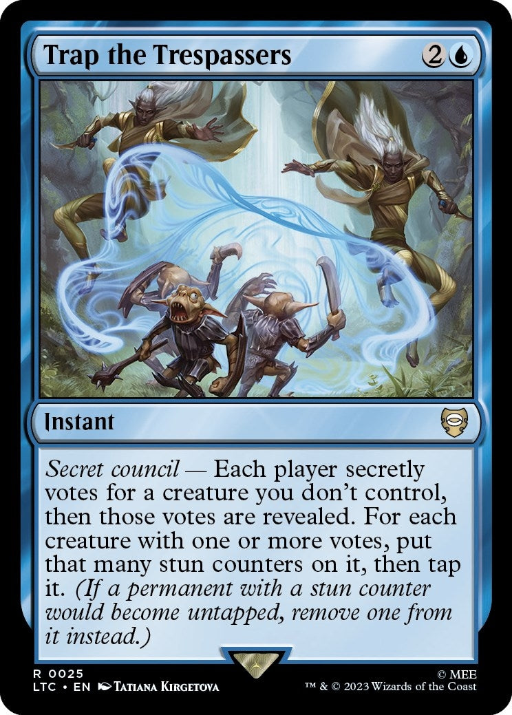 Image for Trap the Trespassers (25) [The Lord of the Rings: Tales of Middle-earth] - Magic: The Gathering