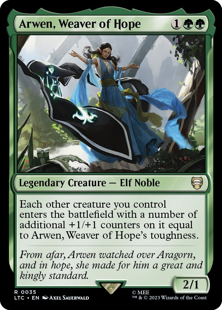 Image for Arwen, Weaver of Hope (35) [The Lord of the Rings: Tales of Middle-earth] - Magic: The Gathering