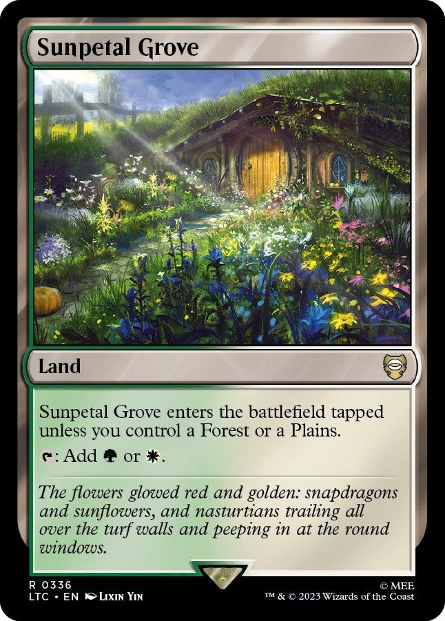 Image for Sunpetal Grove (336) [The Lord of the Rings: Tales of Middle-earth] - Magic: The Gathering