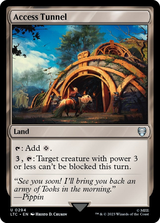 Image for Access Tunnel (294) [The Lord of the Rings: Tales of Middle-earth] - Magic: The Gathering