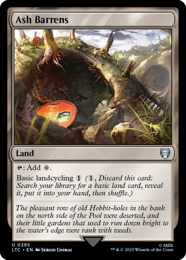Image for Ash Barrens (295) [The Lord of the Rings: Tales of Middle-earth] - Magic: The Gathering