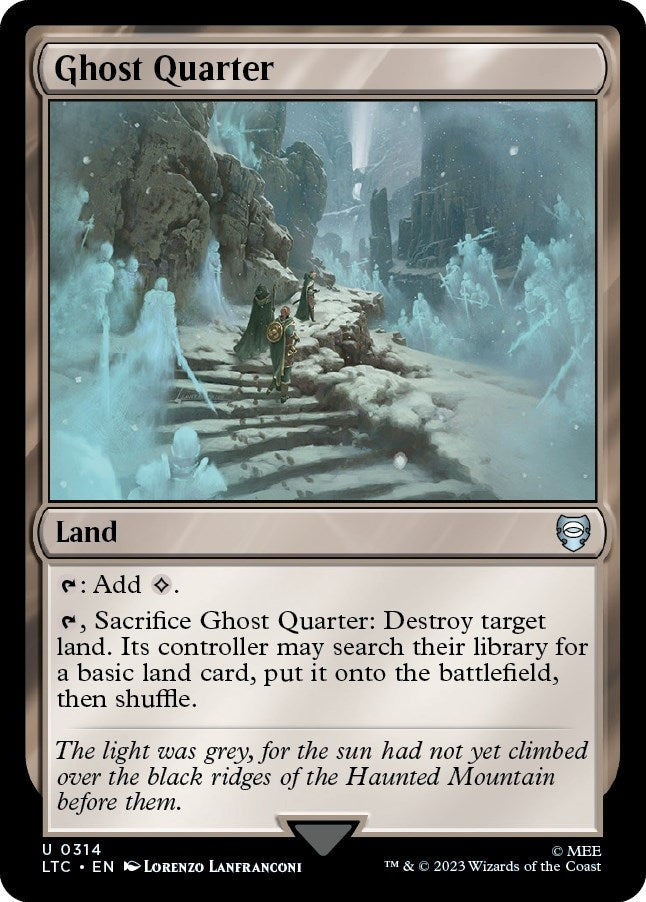 Image for Ghost Quarter (314) [The Lord of the Rings: Tales of Middle-earth] - Magic: The Gathering