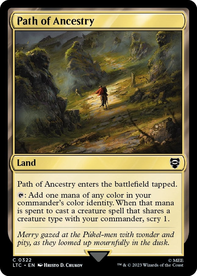 Image for Path of Ancestry (322) [The Lord of the Rings: Tales of Middle-earth] - Magic: The Gathering