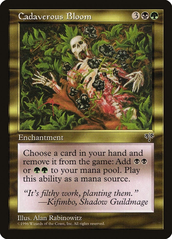 Image for Cadaverous Bloom [Mirage] - Magic: The Gathering
