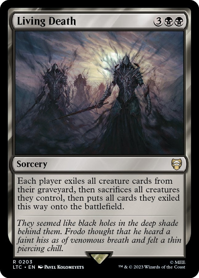 Image for Living Death (203) [The Lord of the Rings: Tales of Middle-earth] - Magic: The Gathering