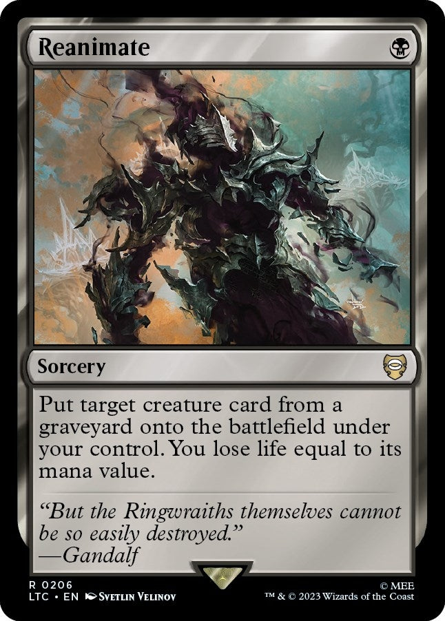 Image for Reanimate (206) [The Lord of the Rings: Tales of Middle-earth] - Magic: The Gathering