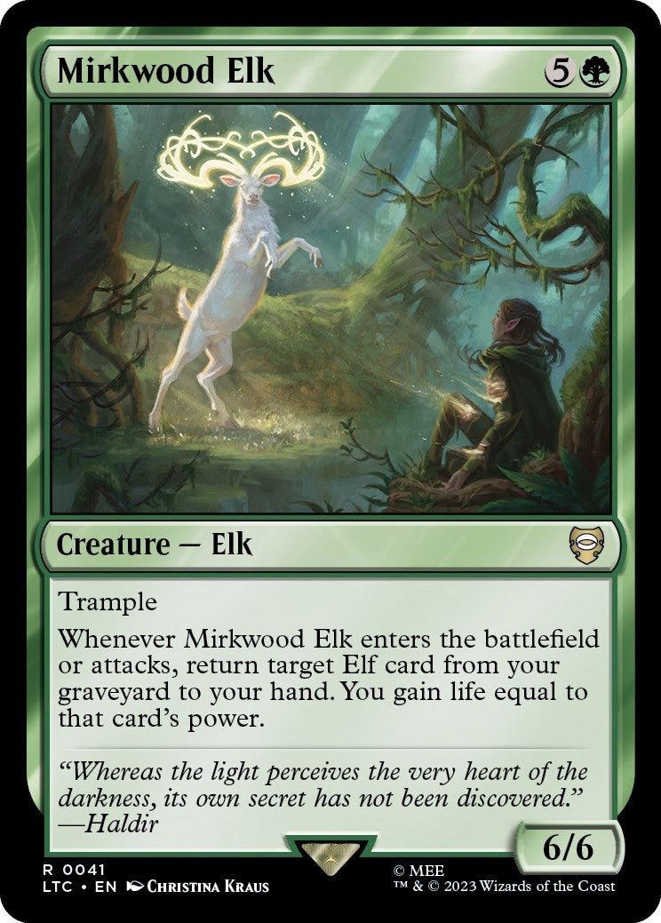 Image for Mirkwood Elk (41) [The Lord of the Rings: Tales of Middle-earth] - Magic: The Gathering