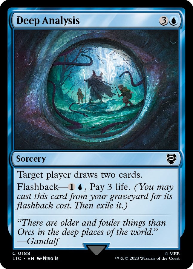Image for Deep Analysis (188) [The Lord of the Rings: Tales of Middle-earth] - Magic: The Gathering