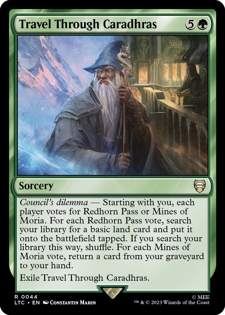 Image for Travel Through Caradhras (44) [The Lord of the Rings: Tales of Middle-earth] - Magic: The Gathering